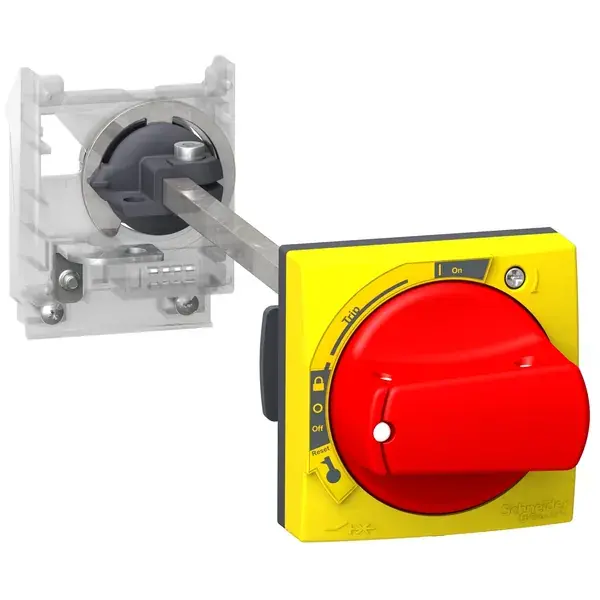 Schneider Electric - GV2APN02 - KIT IP54 RED HANDLE - SHAFT FRONT GV2P/L - 1