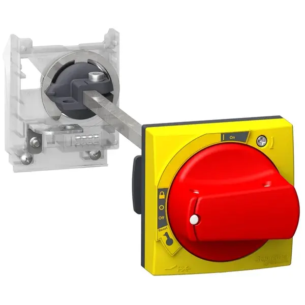 Schneider Electric - GV2APN04 - KIT HANDLE GV2 RED IP65 W - 1