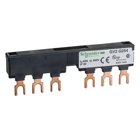 Schneider Electric - GV2G254 - Linergy FT - Busbar - 63 A - 2 tap-offs - 1