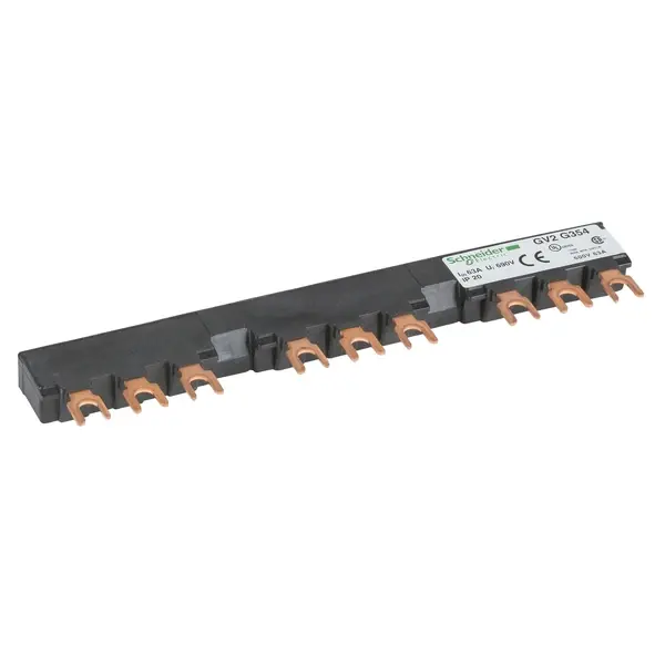 Schneider Electric - GV2G354 - 3 TAP OFFS BUSBAR GV2 63A 54MM PITCH - 1
