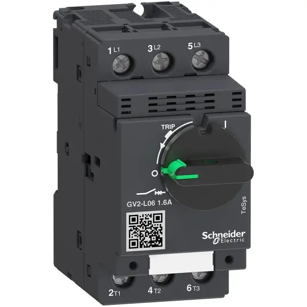 Schneider Electric - GV2L06 - MAGNETIC CIRCUIT BREAKER - 1