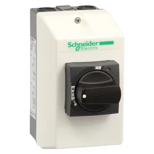Schneider Electric - GV2PC01 - PLASTIC ENCLOSURE EMPTY GV2 WITH BLACK R - 1