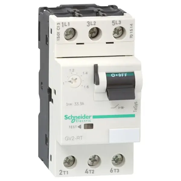 Schneider Electric - GV2RT14 - TeSys GV2 - Motor circuit breaker 6.3-10 - 1