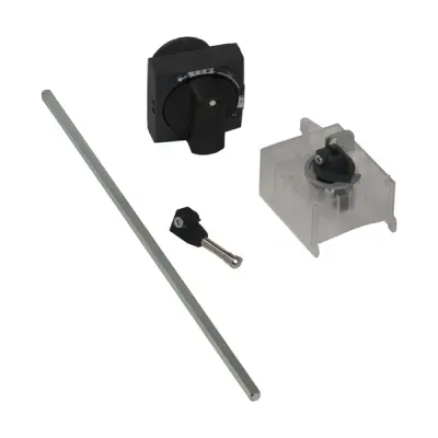 Schneider Electric - GV3APN01 - KIT IP54 BLACK HANDLE - SHAFT FRONT GV3P - 1
