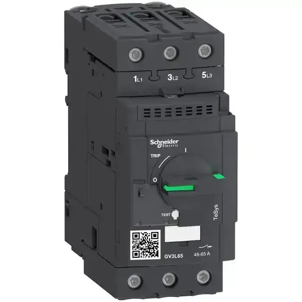 Schneider Electric - GV3L65 - TeSys GV3 - magnetic circuit breaker 65A - 1