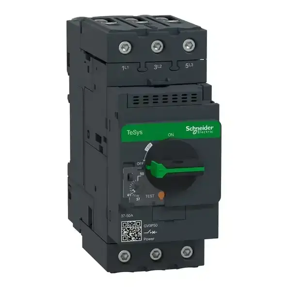 Schneider Electric - GV3P50 - TeSys GV3 - Motor circuit breaker 37-50A - 1