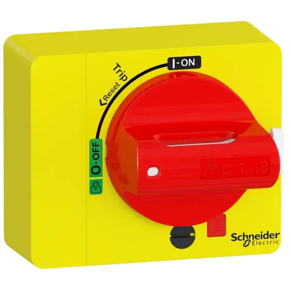 Schneider Electric - GV4ADN02 - DIRECT ROTARY HANDLE RED GV4 BV4 - 1