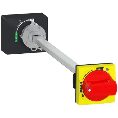 Schneider Electric - GV4APN02 - EXTENDED ROTARY HANDLE RED GV4 BV4 - 1