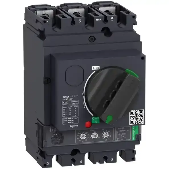 Schneider Electric - GV5P150F - GV5P150F 3P 36kA Motor Circuit Breaker - 1