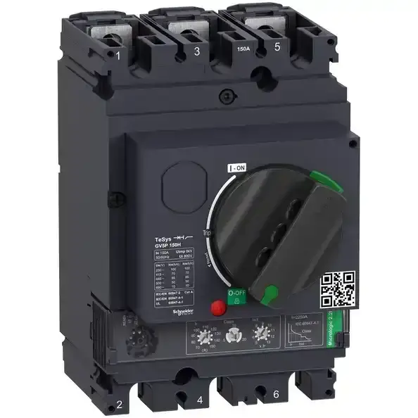 Schneider Electric - GV5P150H - GV5P150H 3P 70kA Motor Circuit Breaker - 1