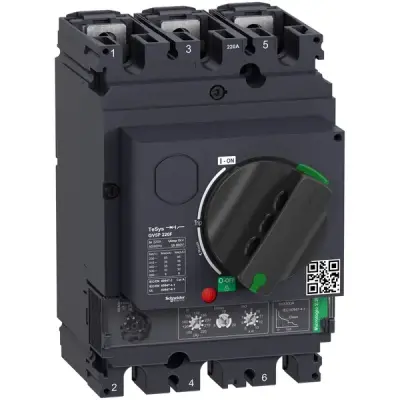 Schneider Electric - GV5P220F - GV5P220F 3P 36kA Motor Circuit Breaker - 1