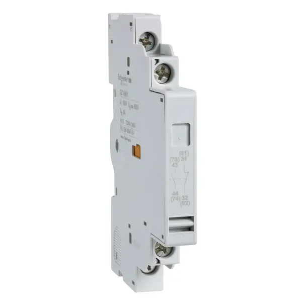 Schneider Electric - GZ1AN11 - EasyPact TVS GZ1E aux contacts block sid - 1