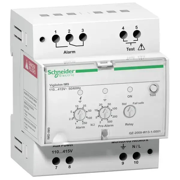 Schneider Electric - IMD-IM9-OL - VIGILOHM INSULATION MONITOR IM9 MOTOR OF - 1