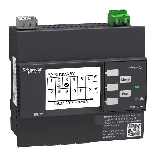 Schneider Electric - IMDIFL12C - Vigilohm 12CH. Locator Modbus 110-440VAC - 1