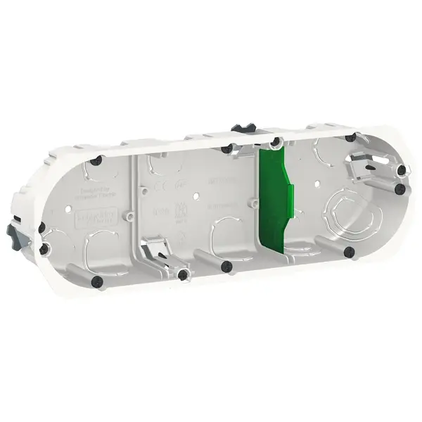 Schneider Electric - IMT35934 - 3 gangs box 67x40 - 1