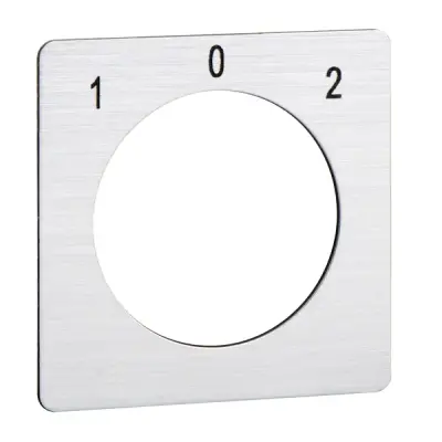 Schneider Electric - KZ18451 - MARKED LEGEND PLATE - 1