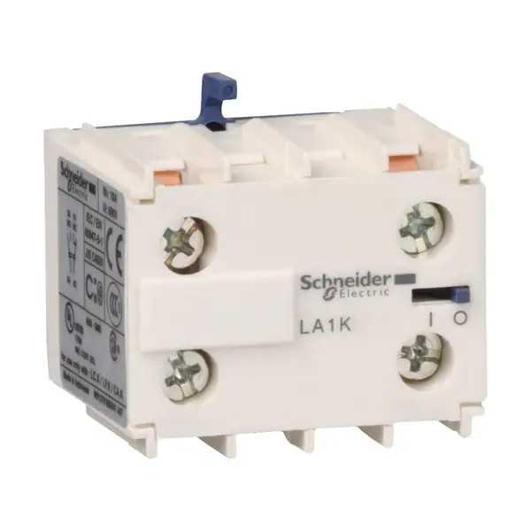 Schneider Electric - LA1KN11 - TeSys K aux contact block 1NO+1NC screw - 1