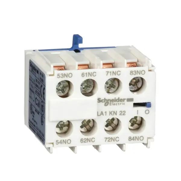 Schneider Electric - LA1KN22 - TeSys K aux contact block 2NO+2NC screw - 1