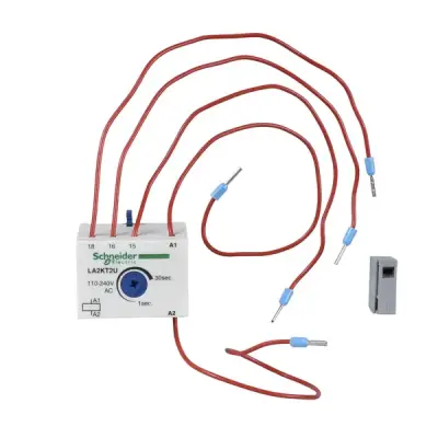Schneider Electric - LA2KT2U - TeSys K timer 1C/O 110-240V 1-30s - 1