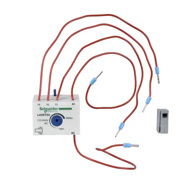 Schneider Electric - LA2KT2U - TeSys K timer 1C/O 110-240V 1-30s - 1