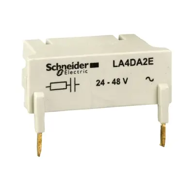 Schneider Electric - LA4DA2E - TeSys D accesory RC filter 24-48V AC - 1