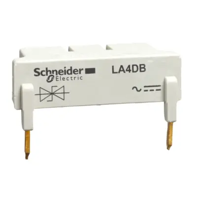 Schneider Electric - LA4DC3U - FLYWHEEL DIODE SUPPRES 24-250VDC D80-D95 - 1
