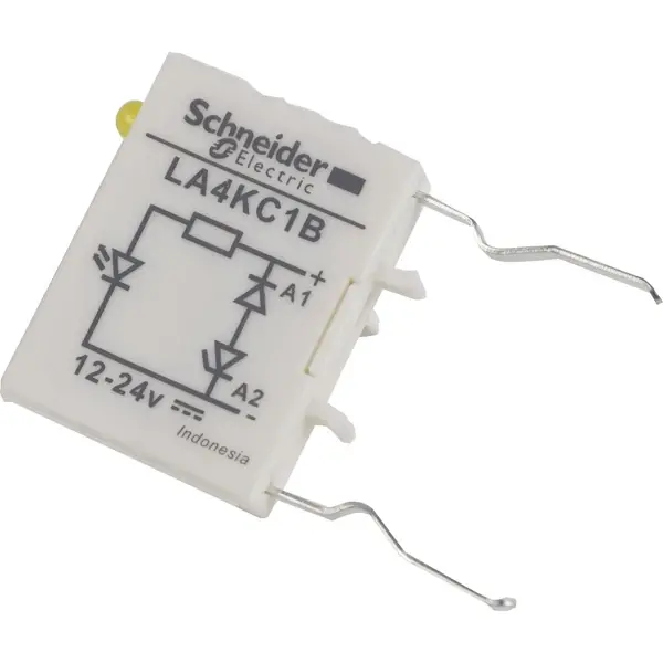 Schneider Electric - LA4KC1B - K RANGE SUPPRESSOR DIODE 12-24VDC - 1