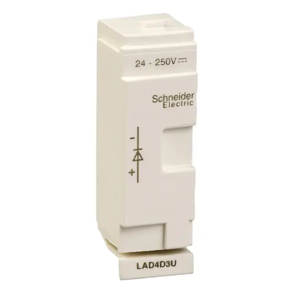 Schneider Electric - LAD4D3U - d40a to d65a diode 24 - 250 - 1