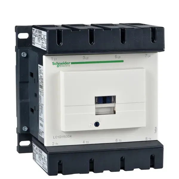 Schneider Electric - LC1D115004M7 - TeSys D contactor 4P(4NO) AC1 200A 220V - 1