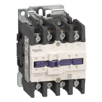 Schneider Electric - LC1D40008E7 - MAGNETIC CONTACTOR 60A AC1 4P 2NO2NC 48V - 1