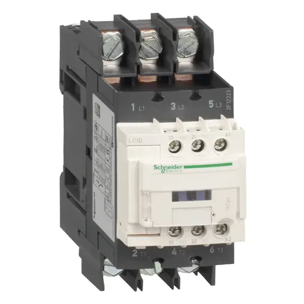 Schneider Electric - LC1D50A6M7 - 3p evlk cont 50a 22kw ac3 - 1