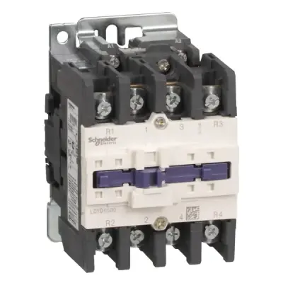 Schneider Electric - LC1D65008U7 - 4P CONT 80A AC-1 (2NO 2NC) 240VAC COIL - 1