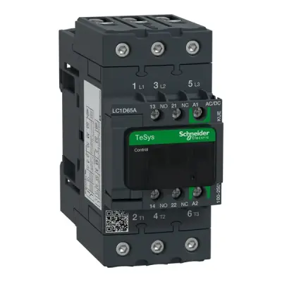 Schneider Electric - LC1D65AKUE - TESYS D CONT-3P-AC3- 440V 65A - 1
