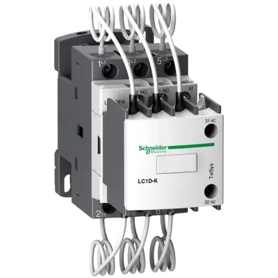 Schneider Electric - LC1DFKM7 - TeSys D capacitor contactor 12,5kVAR 220 - 1
