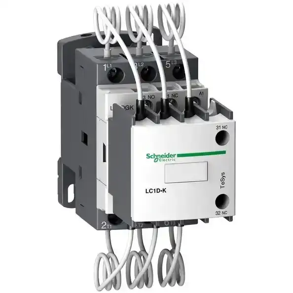 Schneider Electric - LC1DGKM7 - TeSys D capacitor contactor 16,7kVAR 220 - 1