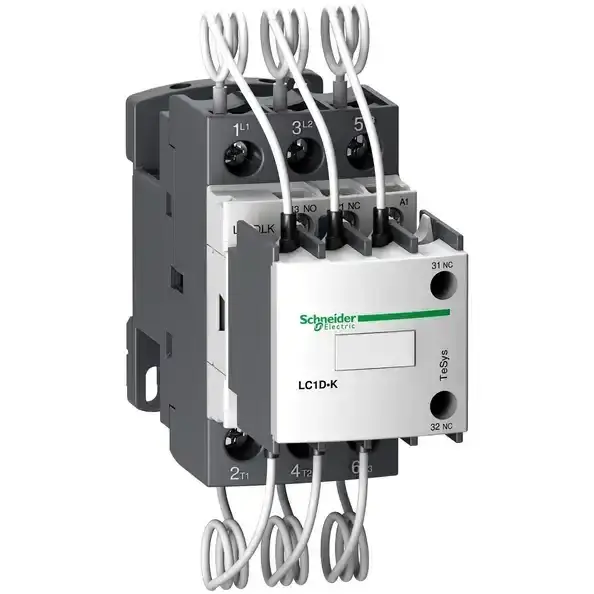 Schneider Electric - LC1DLKM7 - TeSys D capacitor contactor 20kVAR 220V - 1