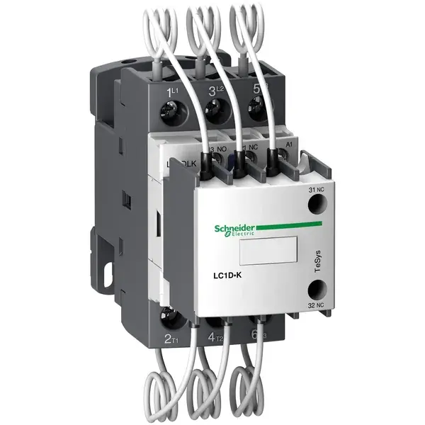 Schneider Electric - LC1DLKP7 - TeSys D capacitor contactor 20kVAR 230V - 1