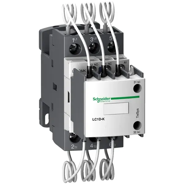Schneider Electric - LC1DMKM7 - TeSys D capacitor contactor 25kVAR 220V - 1
