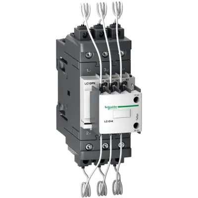 Schneider Electric - LC1DPKM7 - TeSys D capacitor contactor 30kVAR 220V - 1