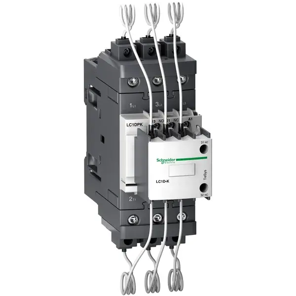 Schneider Electric - LC1DPKM7 - TeSys D capacitor contactor 30kVAR 220V - 1