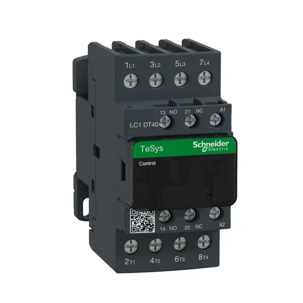 Schneider Electric - LC1DT40B7 - TeSys D contactor 4P AC1 40A 24V AC coil - 1