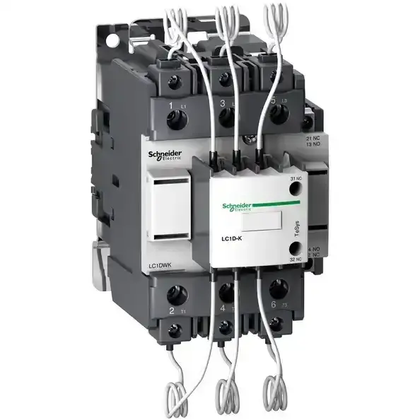 Schneider Electric - LC1DWK12M7 - TeSys D capacitor contactor 60kVAR 220V - 1