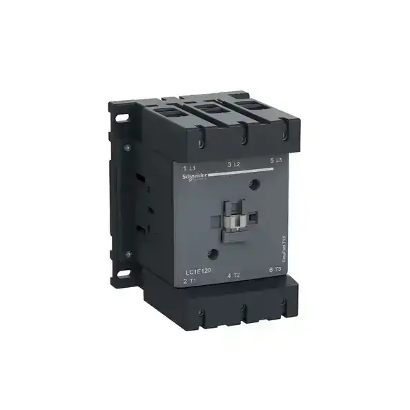 Schneider Electric - LC1E120M5 - EasyPact TVS Contactor 3P 55KW 220V - 1