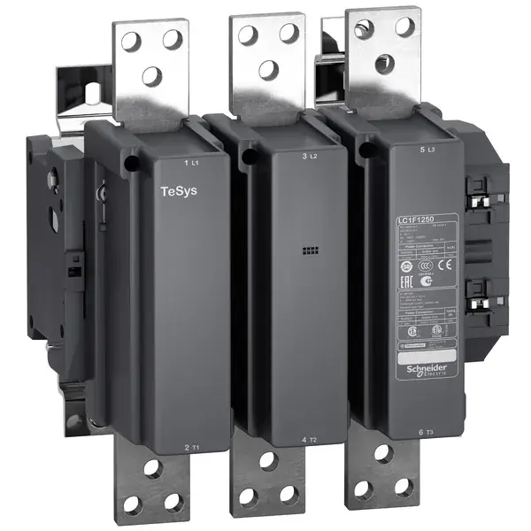 Schneider Electric - LC1F1250M7 - TeSys F contactor 3P AC1 1250A 220V AC c - 1