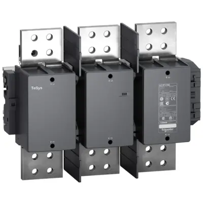 Schneider Electric - LC1F1700F7 - TeSys F contactor 3P AC1 1700A 110V AC c - 1