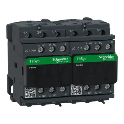 Schneider Electric - LC2D18E7 - REVERSING CONTACTOR - 1