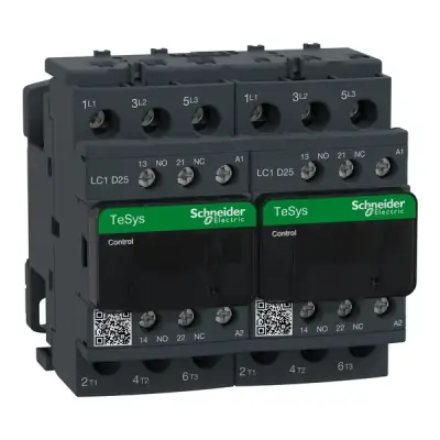 Schneider Electric - LC2D25E7 - REVERSING CONTACTOR - 1