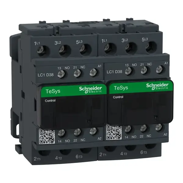 Schneider Electric - LC2D38E7 - REVERSING CONTACTOR - 1