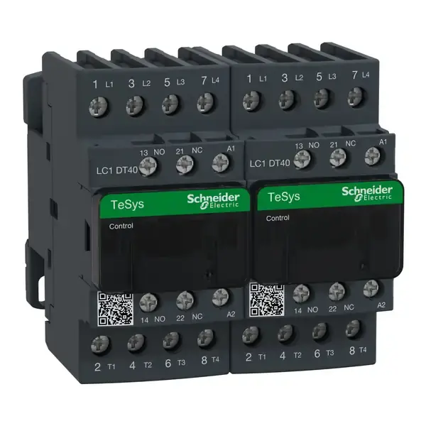 Schneider Electric - LC2DT40P7 - CHANGEOVER CONTACTOR 4P(4NO),230V AC - 1