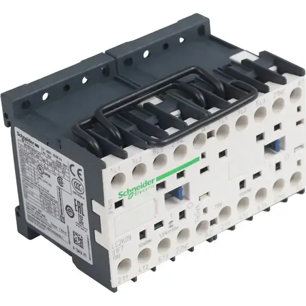 Schneider Electric - LC2K0901F7 - REV MAGNETIC CONTCTR 9A 440V AC3 TP 110V - 1